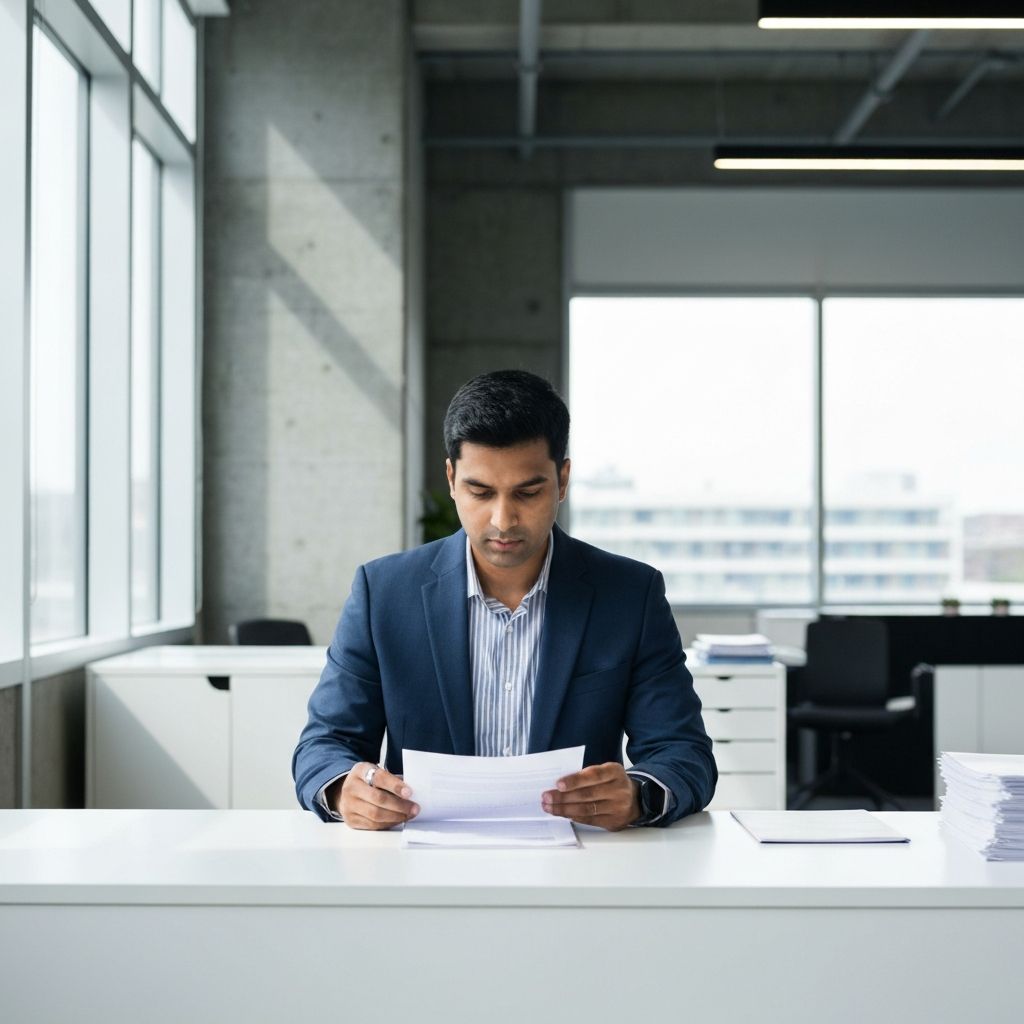 Advisor reviewing a seller carryback promissory note during a 1031 exchange